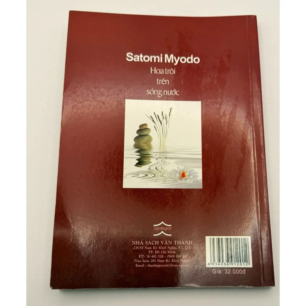 Satomi Myodo Hoa Troi Tren Song Nuoc Vietnamese Buddhist Spiritual Book Nguyen